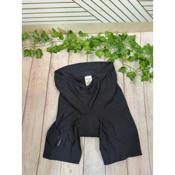 Garneau Cycling Shorts Women's Athletic Black Padded Stretch Size Small - Picture 2 of 6